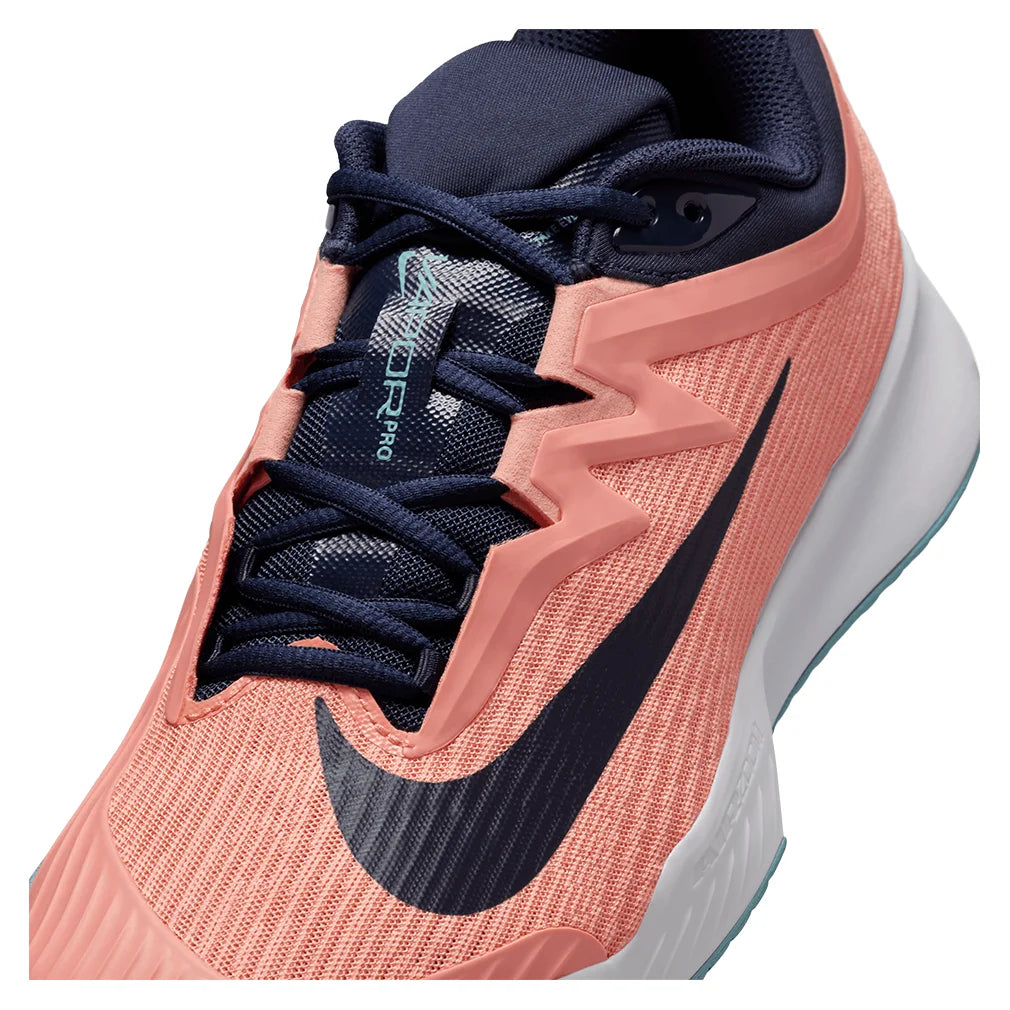Men`s Zoom Vapor Pro 3 Tennis Shoes Apricot Agate and Obsidian Footwear Nike