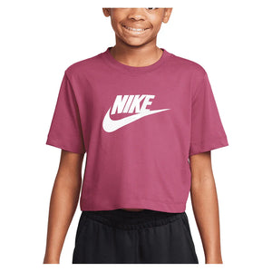 Girls` Sportswear Cropped T-Shirt Apparel Nike