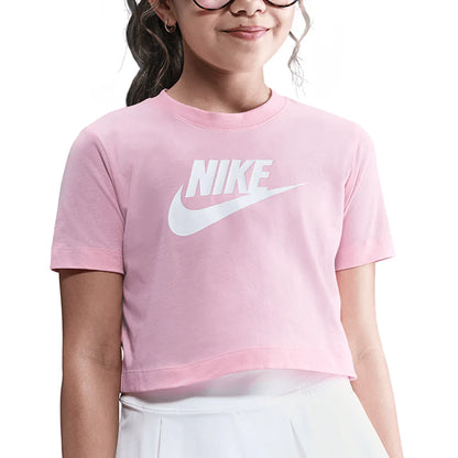 Girls` Sportswear Cropped T-Shirt Apparel Nike