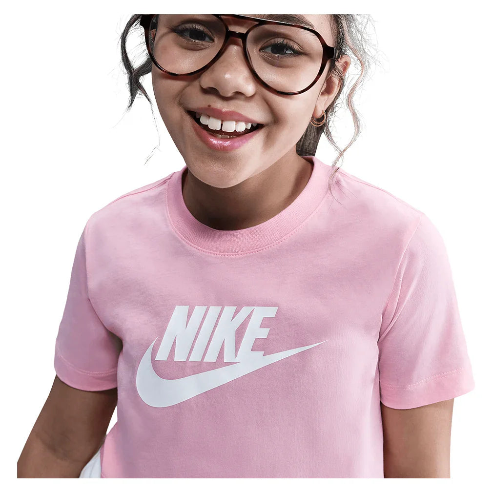 Girls` Sportswear Cropped T-Shirt Apparel Nike