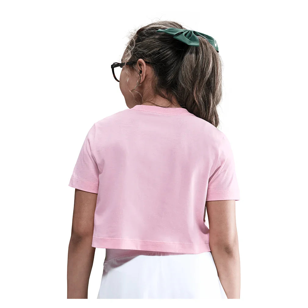 Girls` Sportswear Cropped T-Shirt Apparel Nike