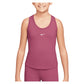 Girls` One Fitted Dri-FIT Training Tank Apparel Nike