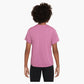 Girls' Fitted Dri-FIT Short-Sleeve Top Magic Flamingo Apparel Nike
