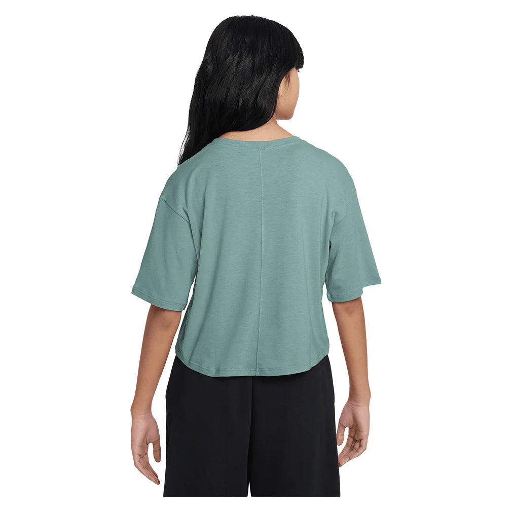 Girls` One Relaxed Dri-FIT Short Sleeve Top Apparel Nike