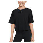 Girls` One Relaxed Dri-FIT Short-Sleeve Top Apparel Nike