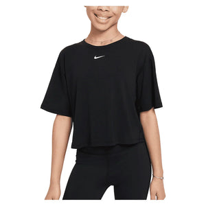 Girls` One Relaxed Dri-FIT Short-Sleeve Top Apparel Nike