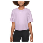 Girls` One Relaxed Dri-FIT Short-Sleeve Top Apparel Nike