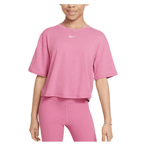Girls` One Relaxed Dri-FIT Short-Sleeve Top Apparel Nike