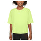 Girls` One Relaxed Dri-FIT Short-Sleeve Top Apparel Nike
