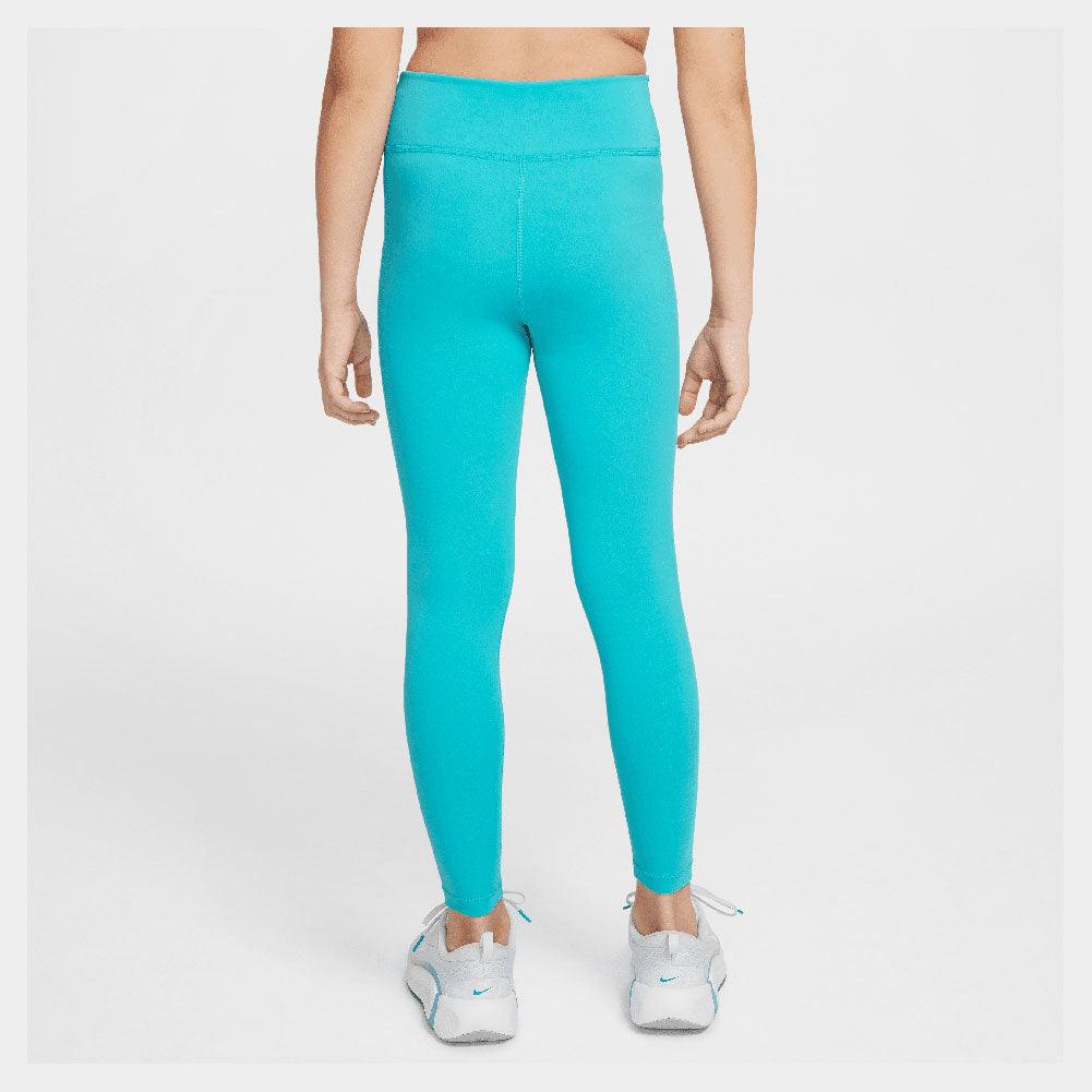 Girls' One Dri-Fit High Waisted Tennis Leggings Apparel Nike