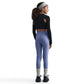 Girls' One Dri-FIT High-Waisted Training Leggings World Indigo and White Apparel Nike