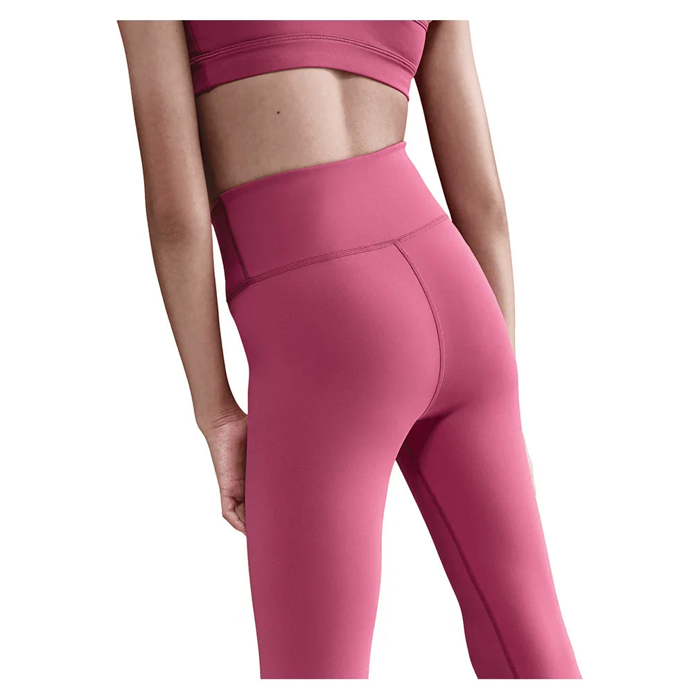 Girls` One Dri-FIT High-Waisted Training Leggings Apparel Nike