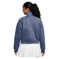 Women`s Court Dri-FIT Heritage Windrunner Poly Knit Tennis Jacket Diffused Blue Apparel Nike