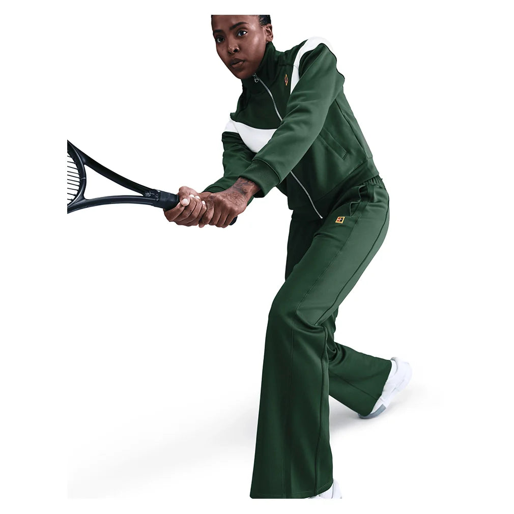Women's Court Dri-FIT Heritage Windrunner Mid-Rise Tennis Pants Fir Apparel Nike