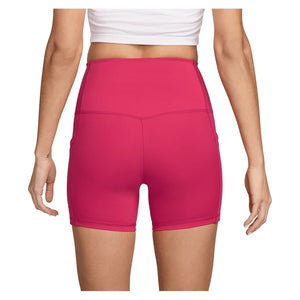 Women's Court Dri-FIT Tennis Shorts with Pockets Rush Pink and White Apparel Nike