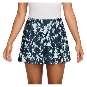 Women`s Dri-FIT Victory Flouncy 15" Print Tennis Skort Armory Navy and White Apparel Nike