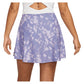 Women`s Dri-FIT Victory Flouncy 15" Print Tennis Skort Lilac Ice and White Apparel Nike