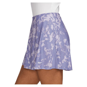 Women`s Dri-FIT Victory Flouncy 15" Print Tennis Skort Lilac Ice and White Apparel Nike