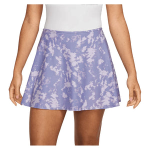 Women`s Dri-FIT Victory Flouncy 15" Print Tennis Skort Lilac Ice and White Apparel Nike