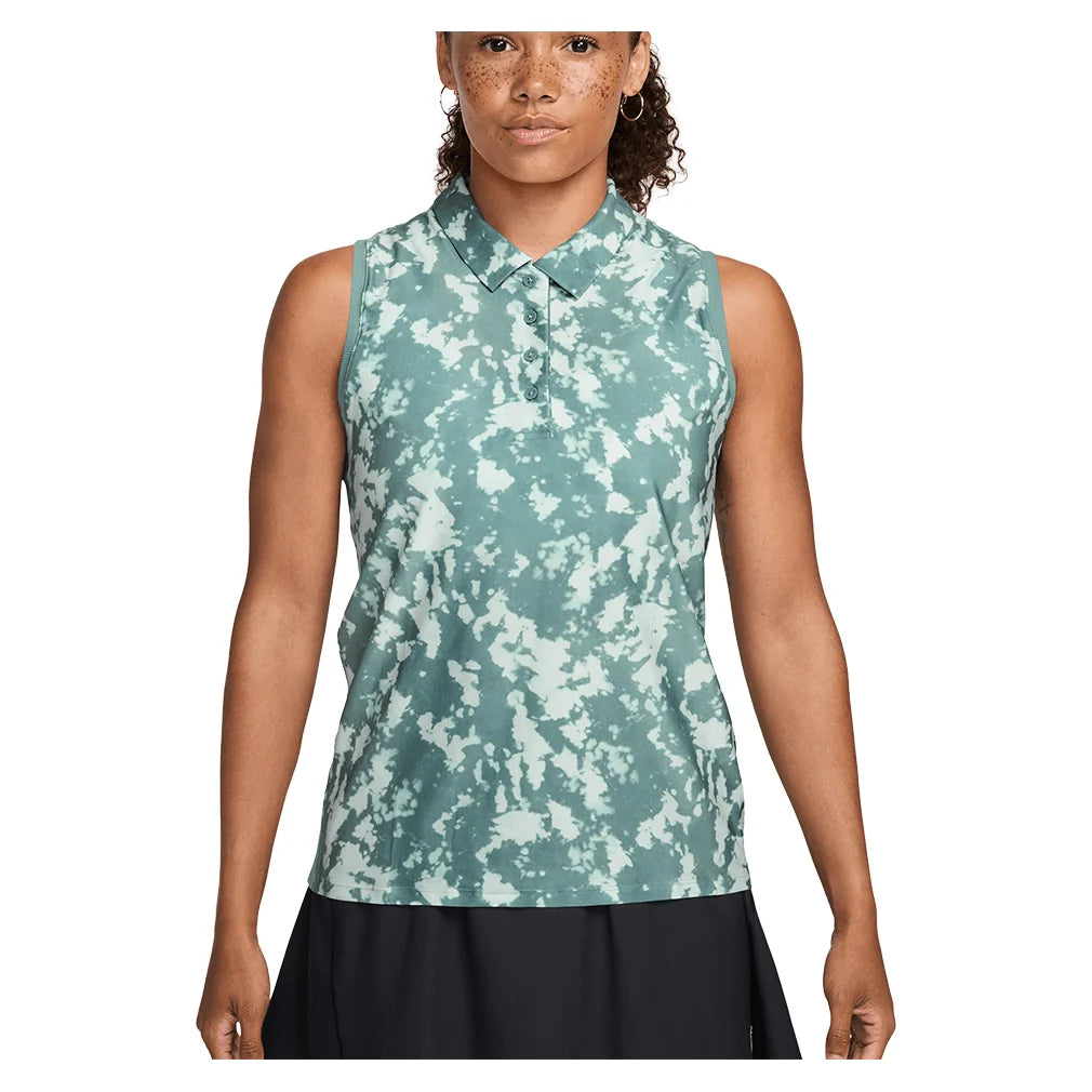 Women`s Dri-FIT Victory Sleeveless Print Tennis Polo Apparel Nike