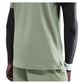 Men's Court Dri-FIT Advantage Tennis Polo Oil Green and White Apparel Nike