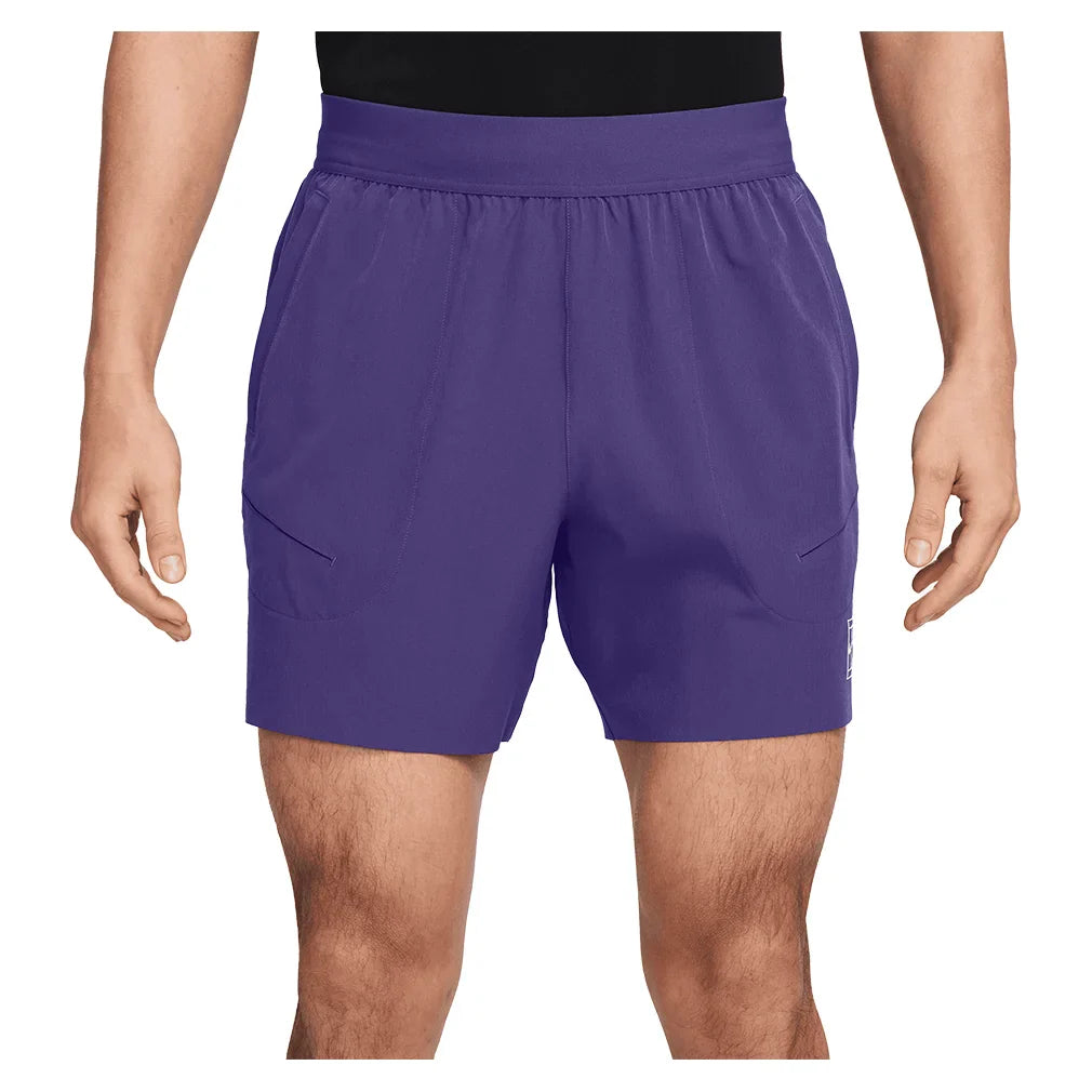 Men`s Court Dri-FIT Advantage 6 Inch Tennis Short Apparel Nike