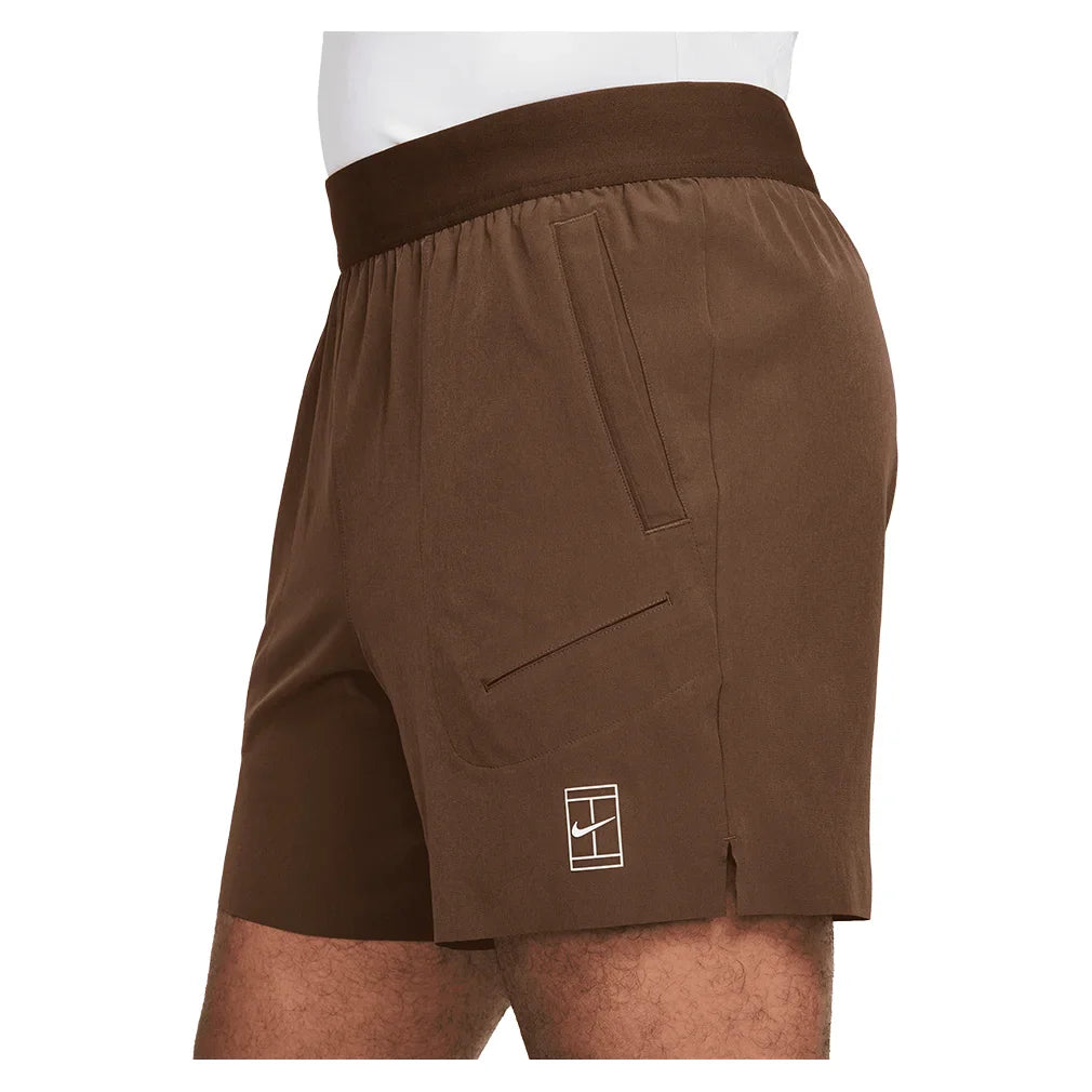 Men`s Court Dri-FIT Advantage 6 Inch Tennis Short Apparel Nike