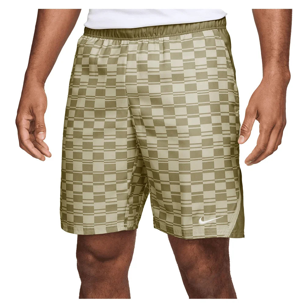 Men`s Court Dri-FIT Victory 9 Inch All Over Print Tennis Short Apparel Nike