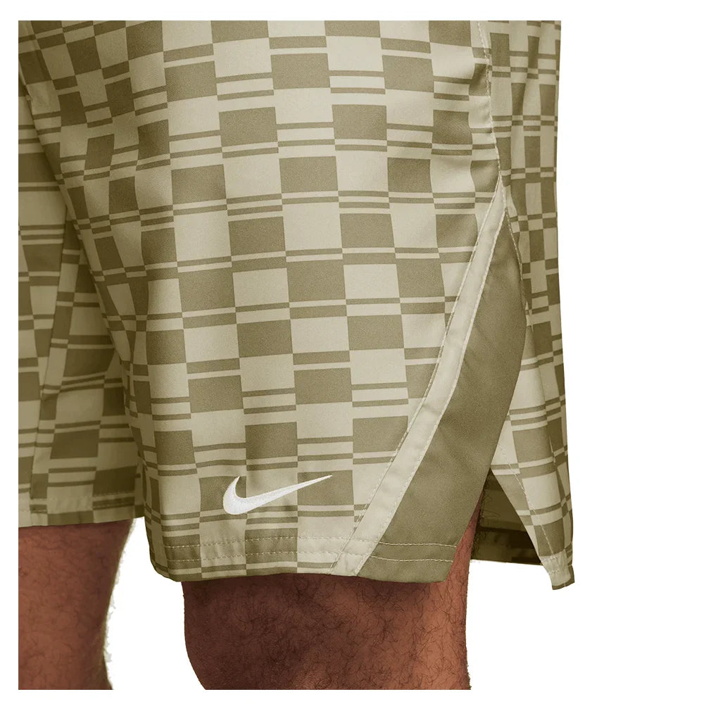 Men`s Court Dri-FIT Victory 9 Inch All Over Print Tennis Short Apparel Nike
