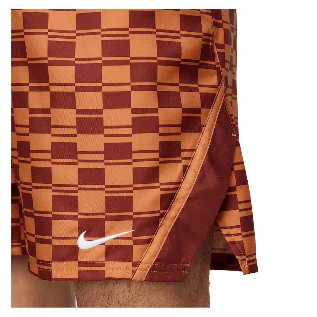 Men`s Court Dri-FIT Victory 9 Inch All Over Print Tennis Short Apparel Nike