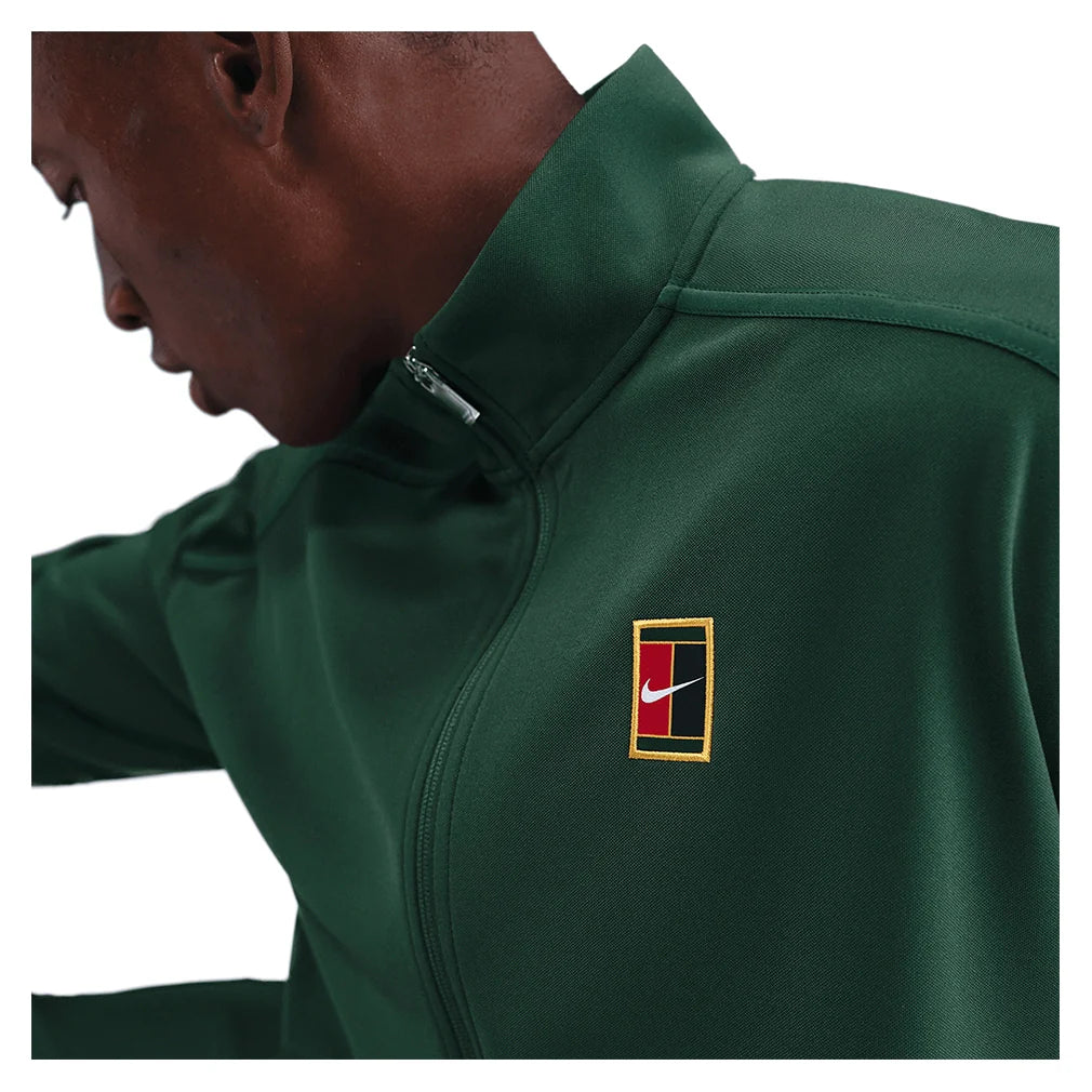 Men's Court Heritage Tennis Jacket Fir Apparel Nike