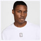 Men`s Heritage Dri-FIT Fleece Long Sleeve Tennis Top White Apparel Nike