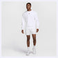 Men`s Heritage Dri-FIT Fleece Long Sleeve Tennis Top White Apparel Nike