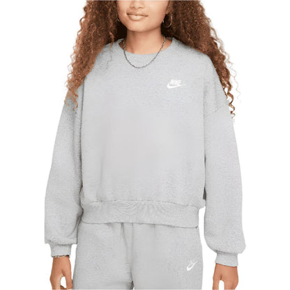 Girls' Sportswear Club Fleece Crew Neck Sweatshirt Apparel Nike