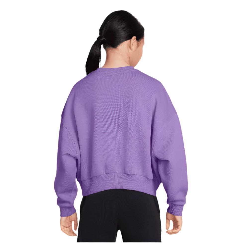 Girls' Sportswear Club Fleece Crew Neck Sweatshirt Apparel Nike
