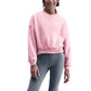 Girls' Sportswear Club Fleece Boxy Crew-Neck Sweatshirt Med Soft Pink Apparel Nike