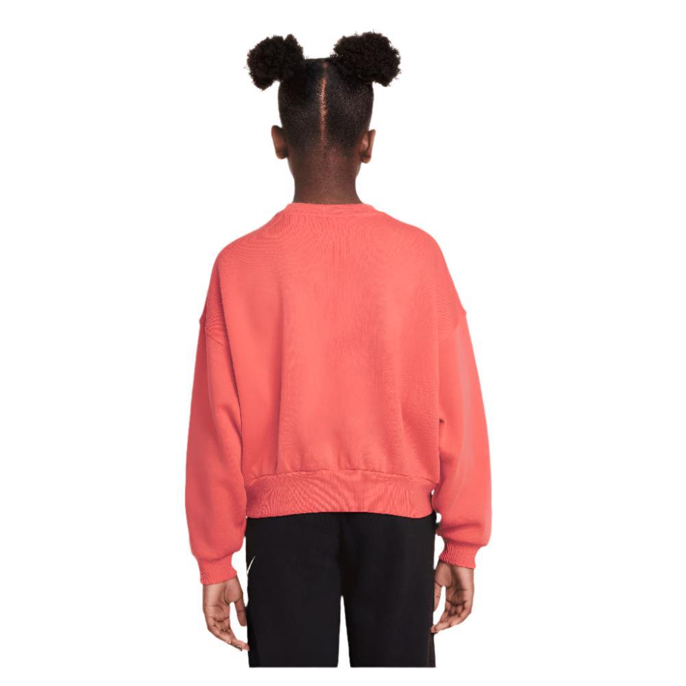 Girls' Sportswear Club Fleece Crew Neck Sweatshirt Apparel Nike