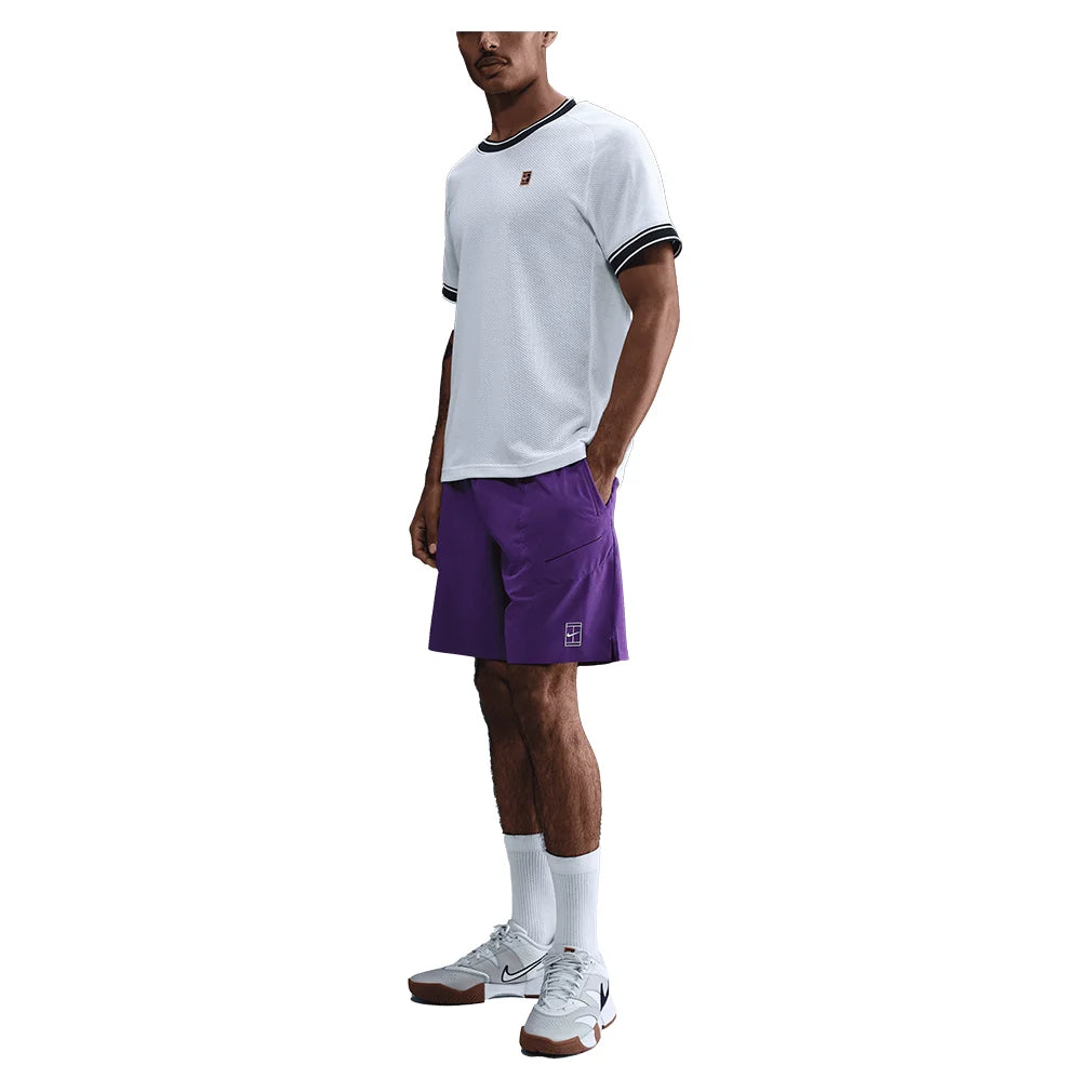Men`s Court Dri-FIT Advantage 8 Inch Tennis Short Apparel Nike
