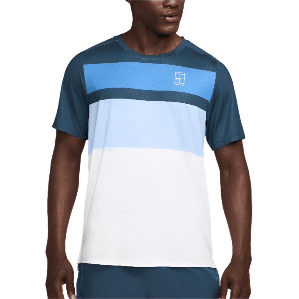 Men`s Dri-Fit Advantage Print Tennis Top Apparel Nike