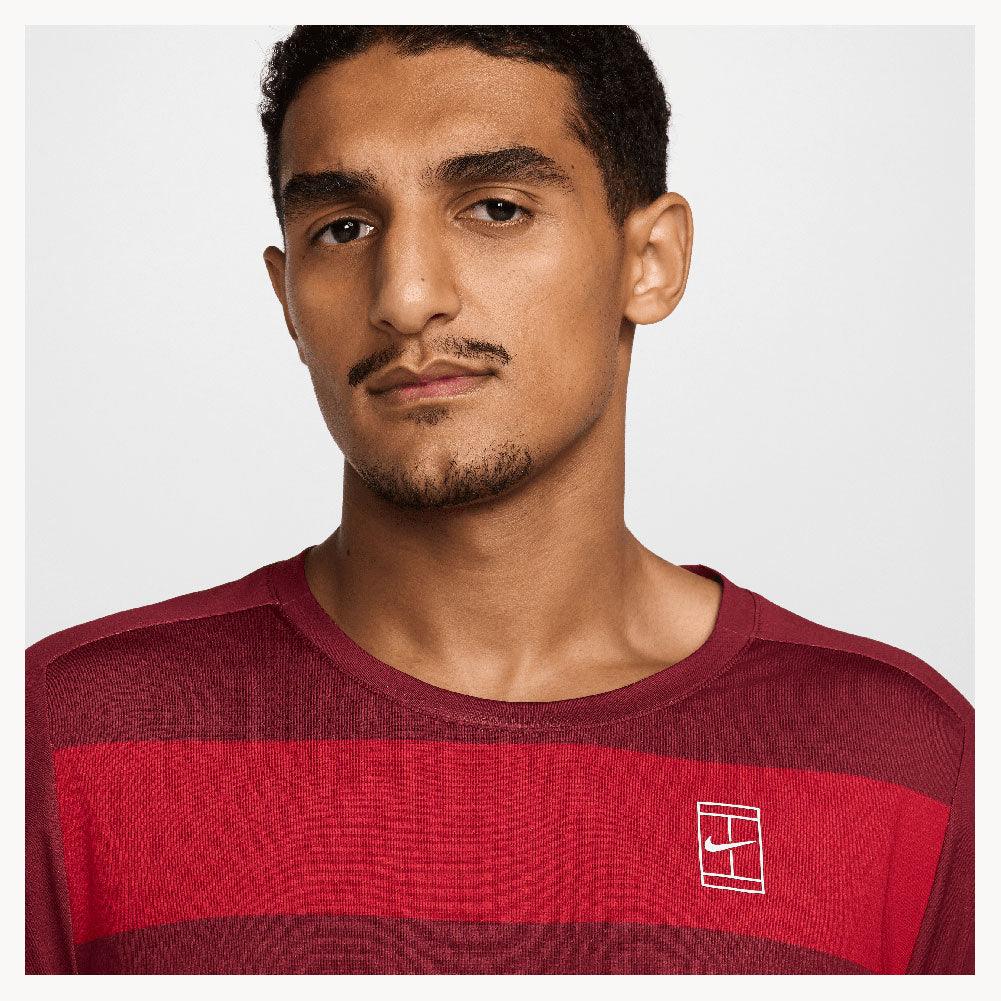 Men`s Dri-Fit Advantage Print Tennis Top Apparel Nike