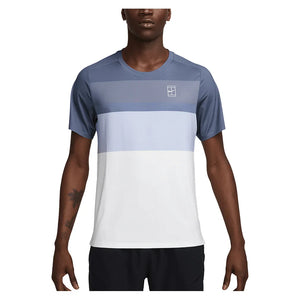 Men`s Court Dri-FIT Advantage Print Tennis Top Apparel Nike