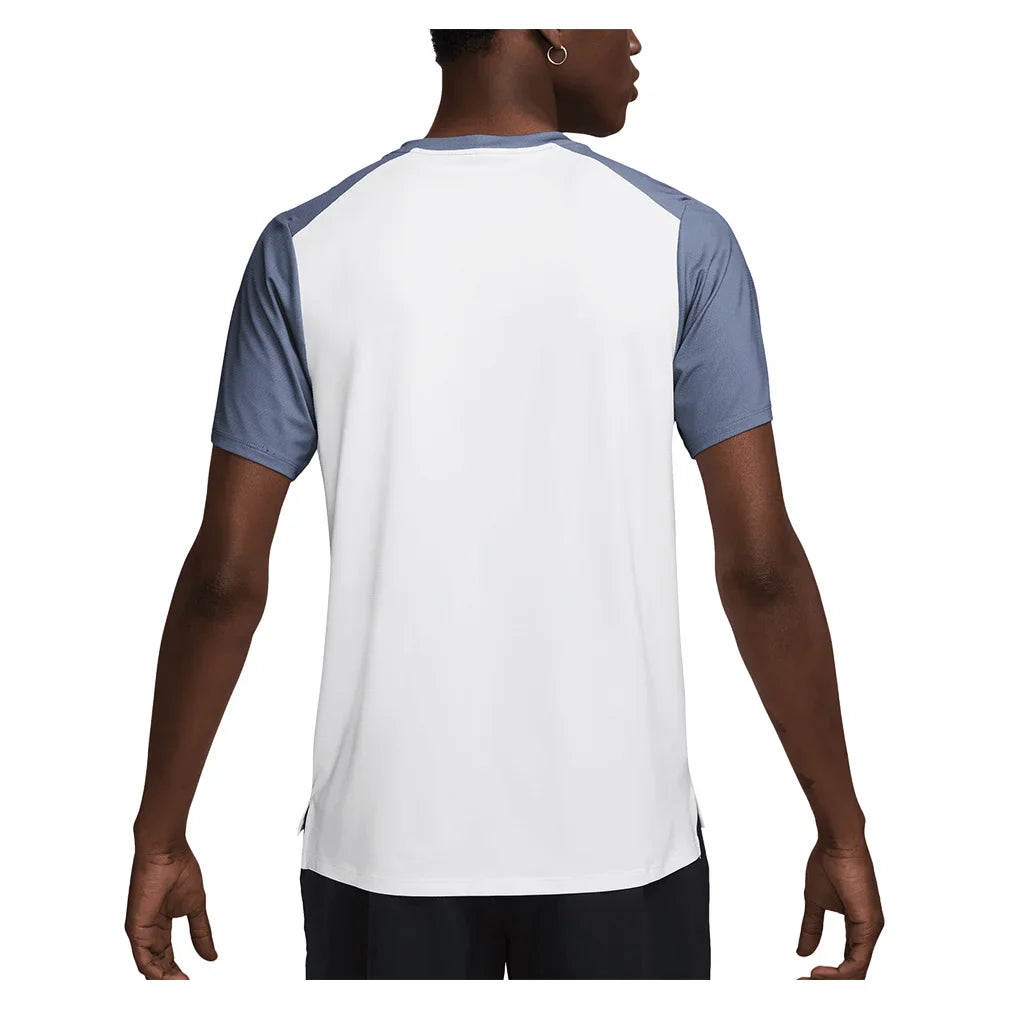 Men`s Court Dri-FIT Advantage Print Tennis Top Apparel Nike