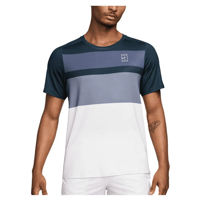 Men's Court Dri-FIT Advantage Print Tennis Top Apparel Nike
