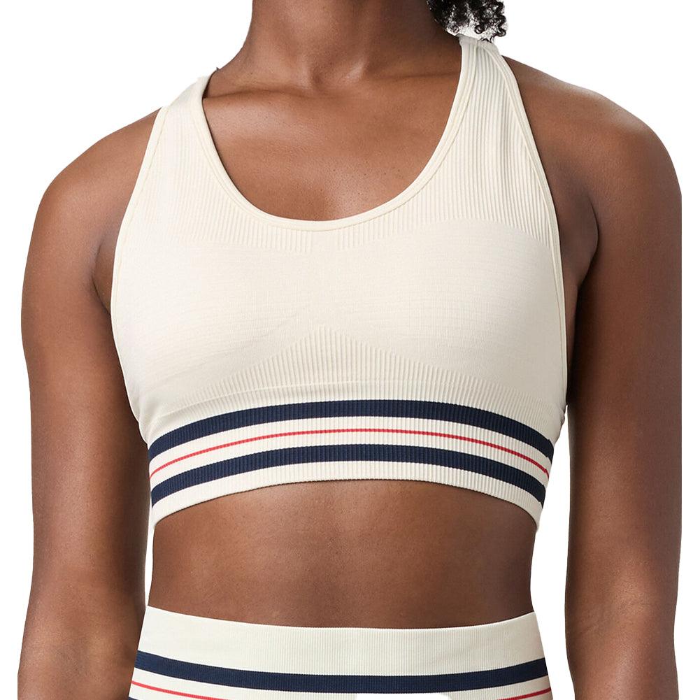 Women`s Lucky Ace Seamless Tennis Sports Bra Apparel Fila