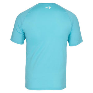Men's Short Sleeve Linear Ego Printed Tennis Crew Apparel Grand Slam