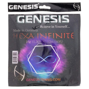 Red - Hexa Infinite 1.30 Red Tennis String Strings Genesis