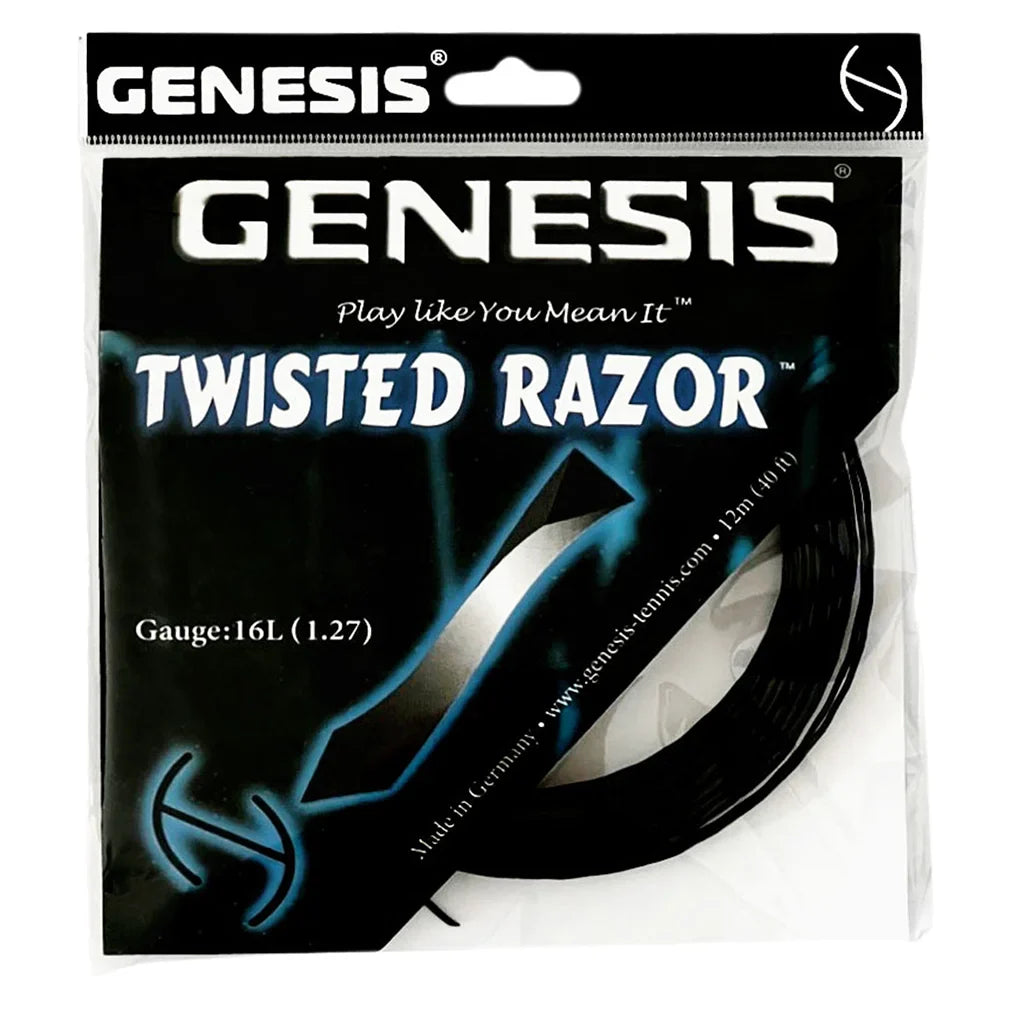 Twisted Razor 16L 1.27 Tennis String Strings Genesis