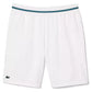 Men's Novak Djokovic Ultra-Dry Tennis Short White Apparel Lacoste