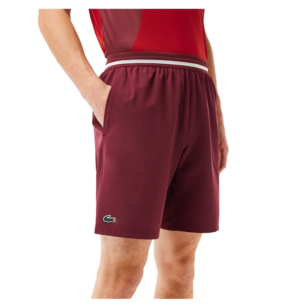 Men's Novak Djokovic Ultra-Dry Tennis Short Spleen Apparel Lacoste
