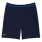 Men`s Novak Djokovic On Court Tec Woven Tennis Short Blanc Apparel Lacoste